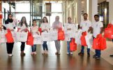 Batelco Distributes Reusable Bags to Public at Wadi Al Sail Mall