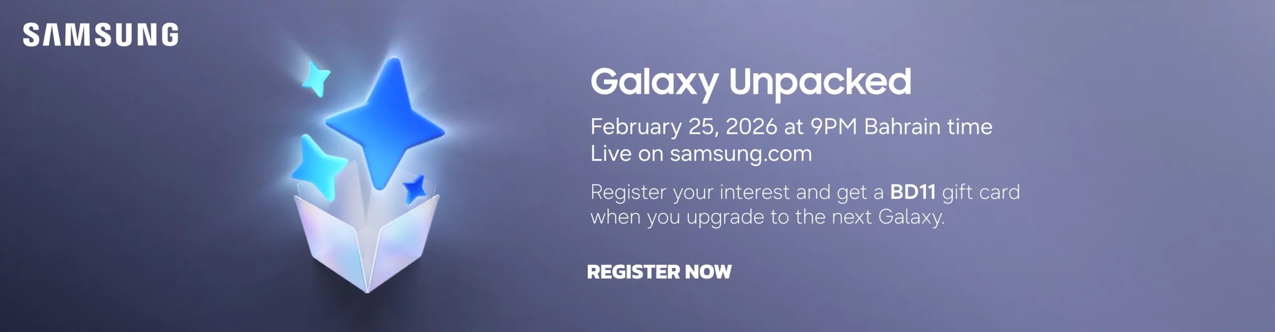 Register your interest in the next Galaxy